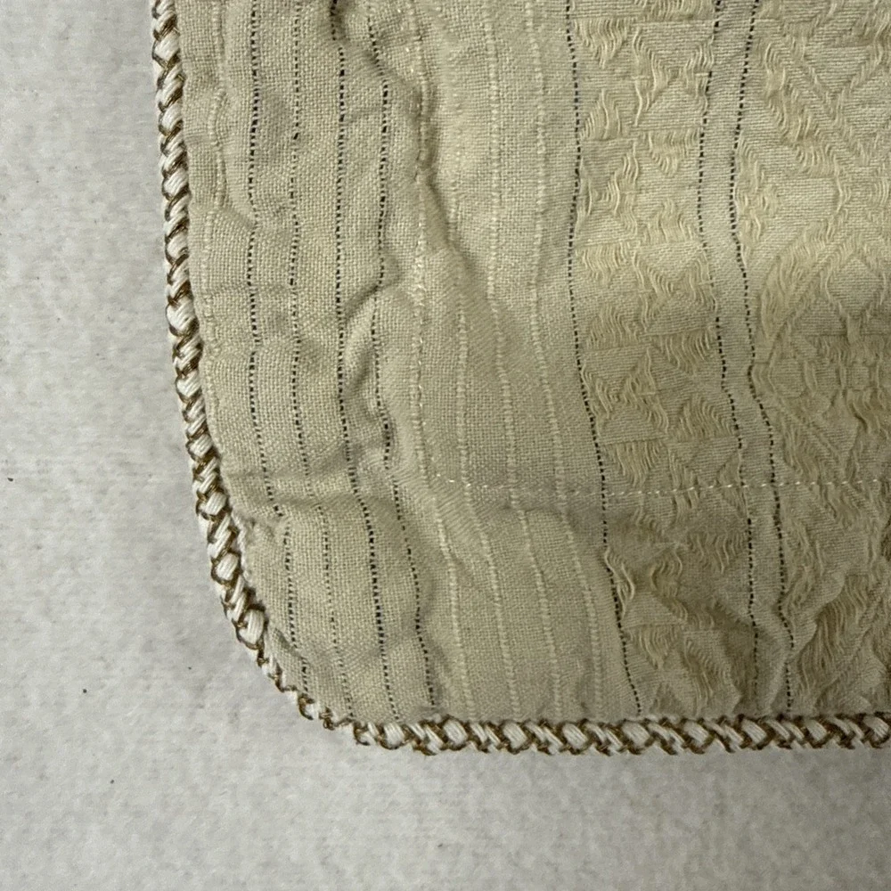 Vtg Ralph Lauren Shams  MARRAKESH Euro Browns‎ Neutrals Fair Condition Flaws